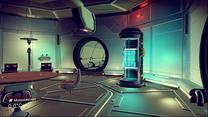 The room behind a door that you open with Atlas v1 - No Mans Sky: Atlas v1 - Atlas Path - No Mans Sky Game Guide