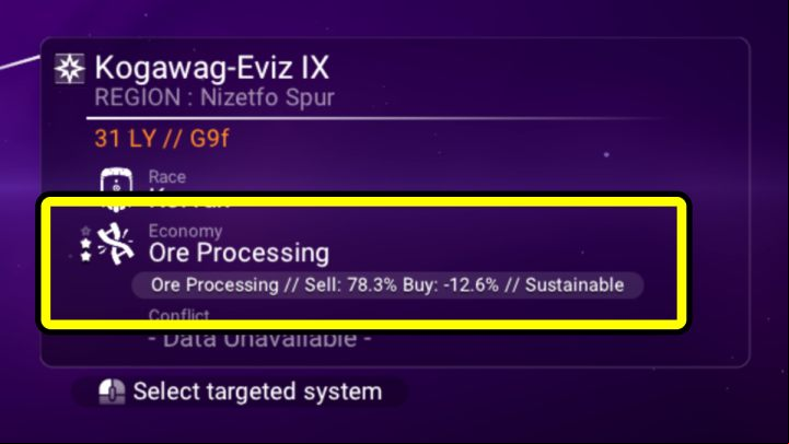 A systems economy is described by 3 elements - No Mans Sky: Economics - economy scanner, type of economy, trade routes - Basic information - No Mans Sky Game Guide