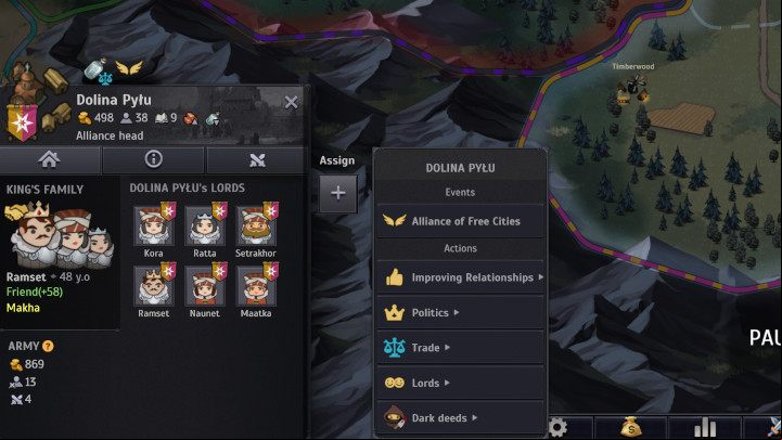 The first is the Alliance of Free Cities - Norland: How to become emperor? - FAQ - Norland Guide