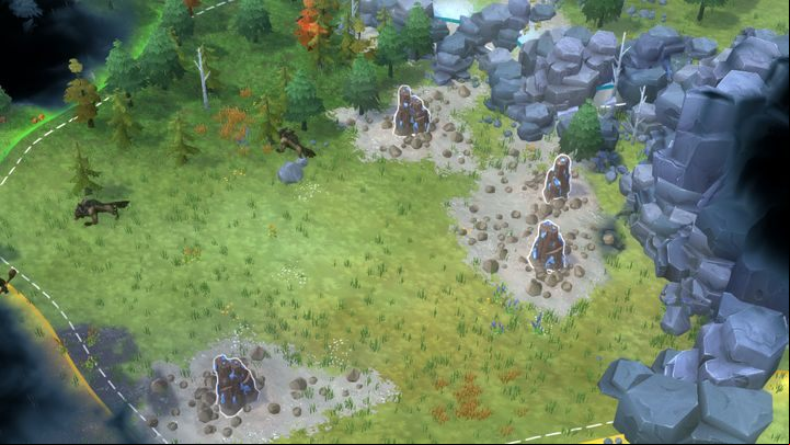 A zone which is a large source of iron. - Resources in Northgard - Game Mechanics - Northgard Game Game Guide