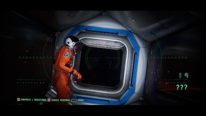 Find the hatch named LINK B (its close to the helmet drifting in the space) - Observation: Second station - walkthrough, level 6 - Walkthrough - Observation Guide