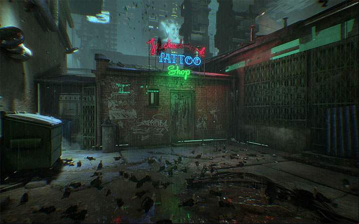 As you look for Helena Nowak you must follow the trace from one of Amir Nowak’s memories – namely, head to the tattoo parlor - Find Helena Nowak | Case #405 Walkthrough - Case #405: Finding Adam - Observer Game Guide