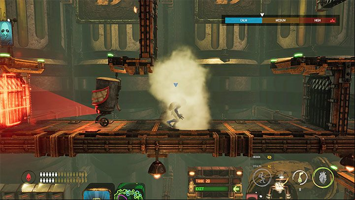 Smoke screens are very helpful in avoiding detection, both when traveling alone or with a group of Mudokons - Oddworld Soulstorm: Gadgets - full list - Basics - Oddworld Soulstorm Guide
