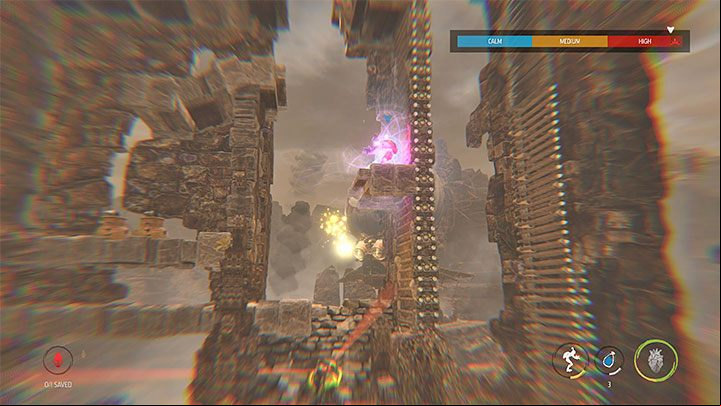 Starting from this sequence, the mortar shelling will be more intense, i - Oddworld Soulstorm: Escape Mollucks Blimp, The Blimp - walkthrough - 3: The Blimp - Oddworld Soulstorm Guide