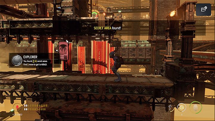 The platform will not be able to go further - you have to remove the blockade - Oddworld Soulstorm: Unlocking the platform in Workzone 1 - walkthrough - 14: Feeco Depot - Oddworld Soulstorm Guide