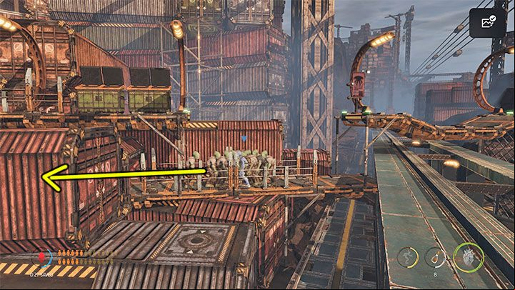 2 - Oddworld Soulstorm: Reaching the Security Station by crane - walkthrough - 15: The Yards - Oddworld Soulstorm Guide