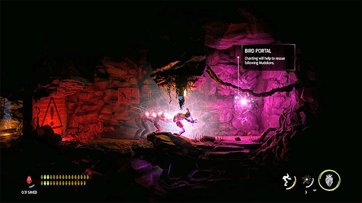 Platinum badge requirements: Save 31 Mudokons - Oddworld Soulstorm: Badges (challenges), Sorrow Valley - walkthrough - 5: Sorrow Valley - Oddworld Soulstorm Guide