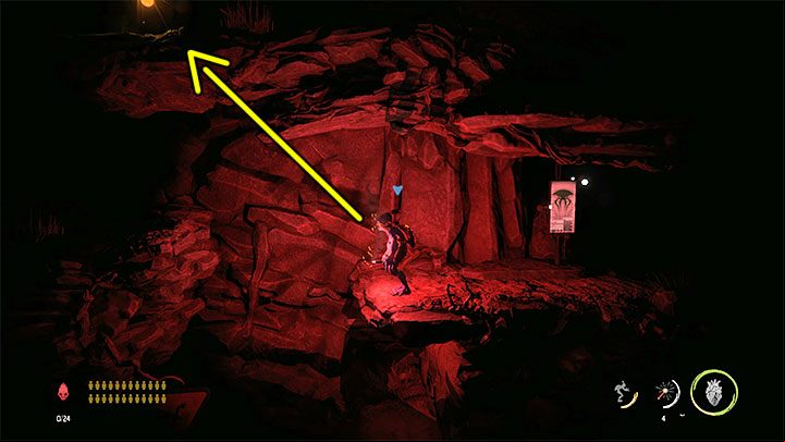 This secret can be found while searching for the third component of the antidote (Haggut Moss) - Oddworld Soulstorm: Stage 4 - all secrets, list - Oddworld Soulstorm Guide
