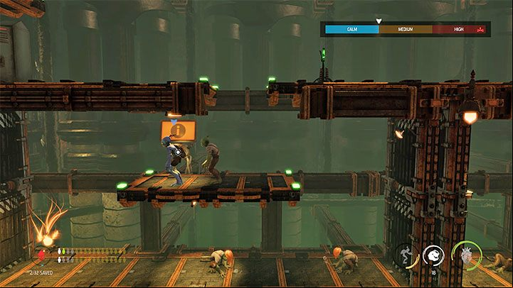 The secret is in the Worker Jail, which is a prison for Mudokons - Oddworld Soulstorm: Stage 6 - all secrets, list - Oddworld Soulstorm Guide