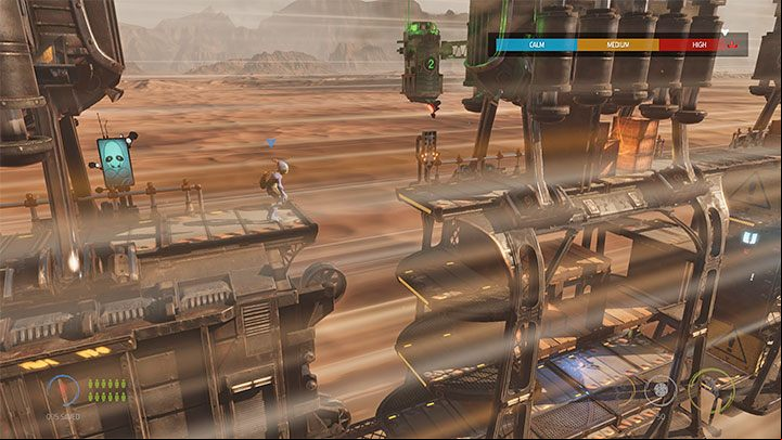 Soon after solving the puzzle that involves blowing up the propane tank, Abe will arrive in the location shown in the screenshot - Oddworld Soulstorm: Stage 7 - all secrets, list - Oddworld Soulstorm Guide