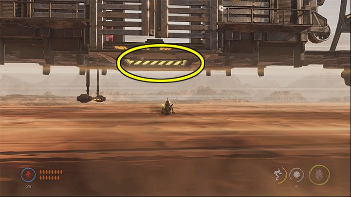 The Slig needs to fly all the way down - Oddworld Soulstorm: Stage 7 - all secrets, list - Oddworld Soulstorm Guide