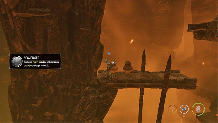 Platinum badge requirements: Collect loot from 20 trash cans and landfills - Oddworld Soulstorm: The Raid on Monsaic - Badges (challenges) - 1: The Raid on Monsaic - Oddworld Soulstorm Guide