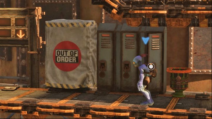 Platinum badge requirements: Open 11 lockers - Oddworld Soulstorm: Badges (challenges), Phat Station - list, walkthrough - 6: Phat Station - Oddworld Soulstorm Guide