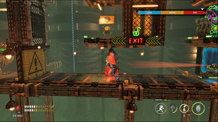 A harder puzzle is ahead of you - Oddworld Soulstorm: Crossing the Tank Row 3D, Phat Station - walkthrough - 6: Phat Station - Oddworld Soulstorm Guide