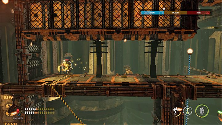 You still control the possessed Slig - Oddworld Soulstorm: Crossing the Tank Row 3D, Phat Station - walkthrough - 6: Phat Station - Oddworld Soulstorm Guide