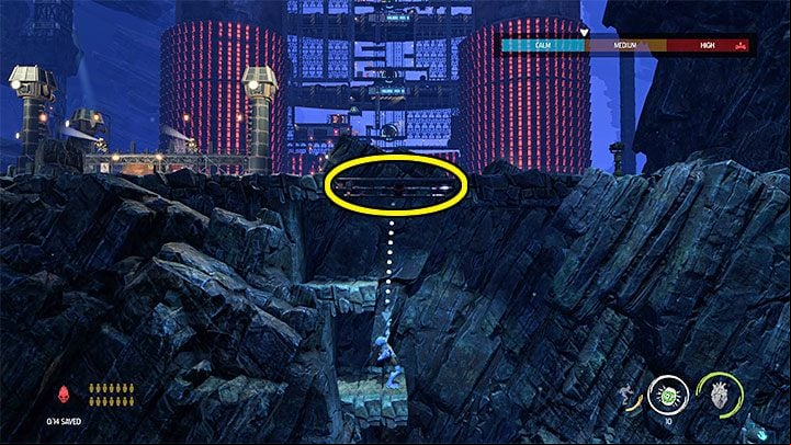 Near the start of the mission, we find a container with ingredients for the production of Fizzy Pow - Oddworld Soulstorm: Holding Pen 10-6, Escape - guide - 13: Escape - Oddworld Soulstorm Guide