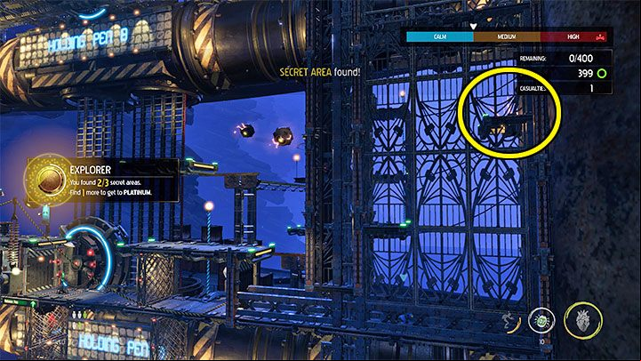 Before we pull the lever, it would be a good idea to take a quick look around the area - Oddworld Soulstorm: Holding Pen 10-6, Escape - guide - 13: Escape - Oddworld Soulstorm Guide