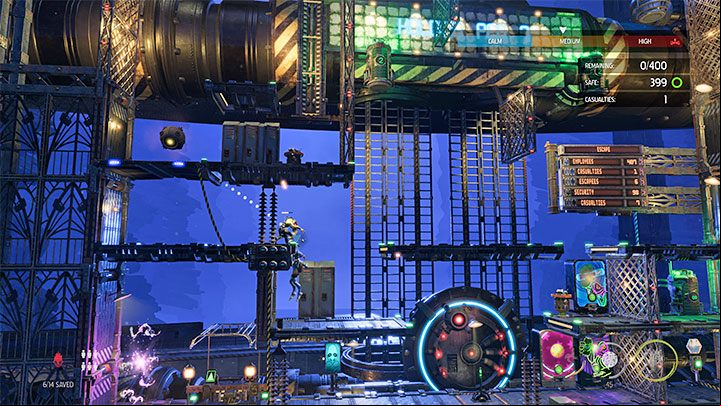 After reaching the Holding Pen 8 stage, we can start by activating the bird portal to send back 3 commanded Mudokons - Oddworld Soulstorm: Holding Pen 10-6, Escape - guide - 13: Escape - Oddworld Soulstorm Guide