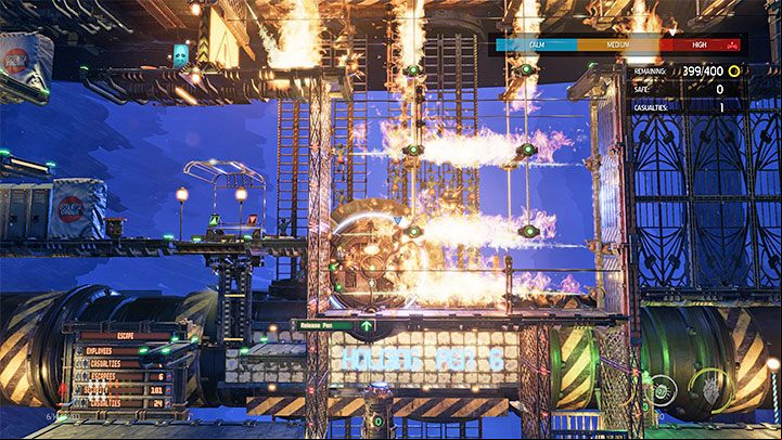 Let's leave the Mudokons behind on the road from holding pen 7 to holding pen 6 - Oddworld Soulstorm: Holding Pen 10-6, Escape - guide - 13: Escape - Oddworld Soulstorm Guide