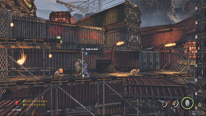 Platinum badge requirements: Find 10 Royal Jelly secrets - Oddworld Soulstorm: Badges (challenges), the Yards - list, walkthrough - 15: The Yards - Oddworld Soulstorm Guide