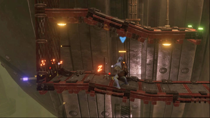 Platinum badge requirements: Capture 19 Sligs - Oddworld Soulstorm: Badges (challenges), Eye of the Storm - list, walkthrough - 17: Eye of the Storm - Final - Oddworld Soulstorm Guide