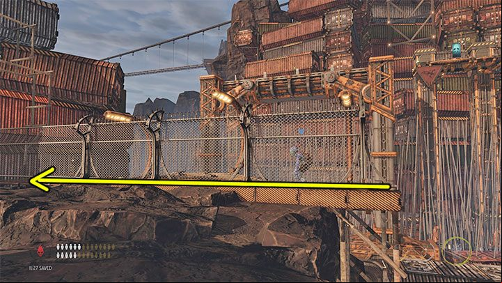 1 - Oddworld Soulstorm: Crossing The Gantry Channel, The Yards - walkthrough - 15: The Yards - Oddworld Soulstorm Guide