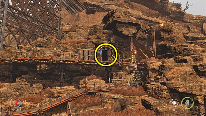 Keep moving further down - Oddworld Soulstorm: Reunion At The Old Trellis - walkthrough - 8: Reunion at the Old Trellis - Oddworld Soulstorm Guide