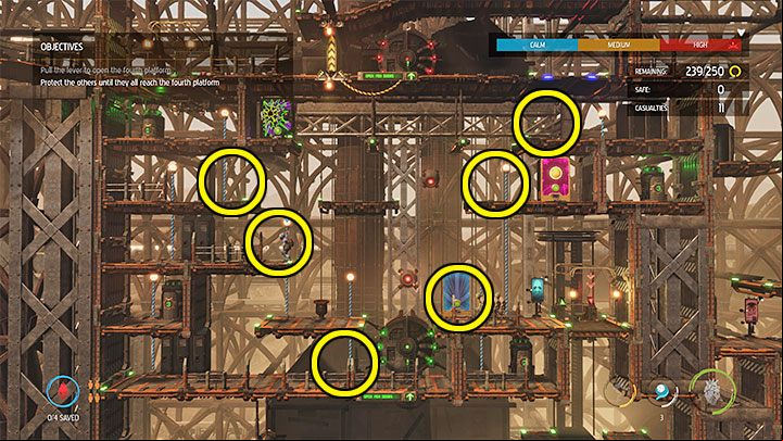 Before we begin the final confrontation with the Sligs, have a look around the area - Oddworld Soulstorm: Protecting the Mudokons, Reunion at the Old Trellis - walkthrough - 8: Reunion at the Old Trellis - Oddworld Soulstorm Guide