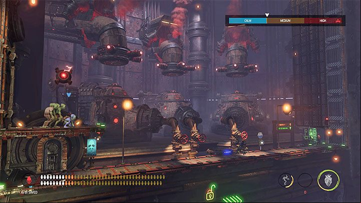 Soon we will reach another location with tortured Mudokons - Oddworld Soulstorm: Opening the 1st and the 2nd gate, Brewery - walkthrough - 16: Brewery - Oddworld Soulstorm Guide
