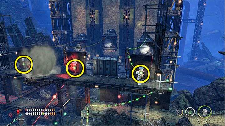 Head down - Oddworld Soulstorm: Descending to the Bone Processing, Necrum - walkthrough - 10: Necrum - Oddworld Soulstorm Guide