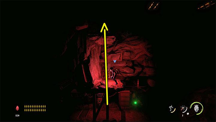 Squeeze through a narrow tunnel - Oddworld Soulstorm: Collecting antidote ingredients, the Funicular - walkthrough - 4: The Funicular - Oddworld Soulstorm Guide