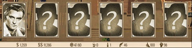 Available gangsters (and their maximum number). When you press Space, you'll see a list of buildings in your possession. - Main View - Strategy - Omerta: City of Gangsters - Game Guide and Walkthrough