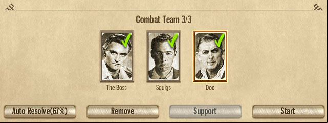It's better to control the fights yourself, because the AI may not be able to deal with enemies. - Absecon Lighthouse - Act I - Omerta: City of Gangsters - Game Guide and Walkthrough