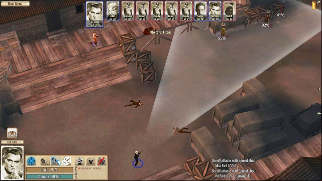 One of few battles in Downtown. - Downtown - Act III - Omerta: City of Gangsters - Game Guide and Walkthrough