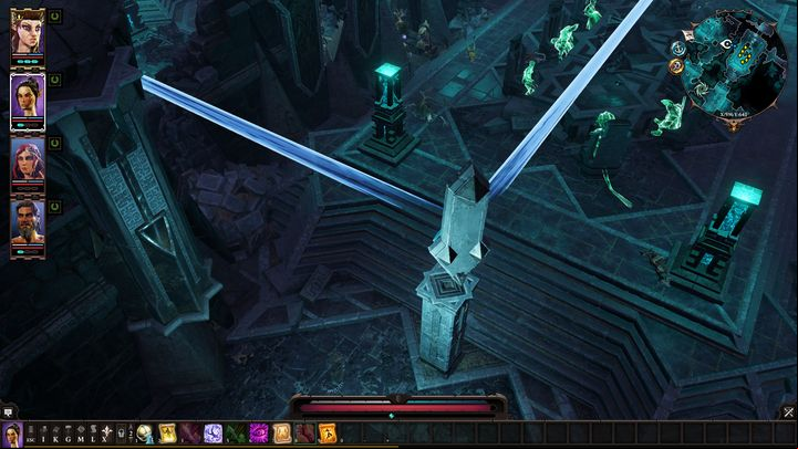 Once the beam reaches the barrier, set the remaining two Phase Capacitators on the trapdoors and pull the lever - The Academy | Nameless Issle - Chapter V - Nameless Isle - Divinity Original Sin 2 Guide