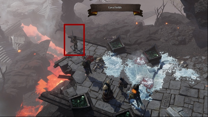 He will ask you to kill Cursed Knight Of Duna, whos in the Temple Of Duna - The Watchers Mercy | Nameless Issle - Chapter V - Nameless Isle - Divinity Original Sin 2 Guide
