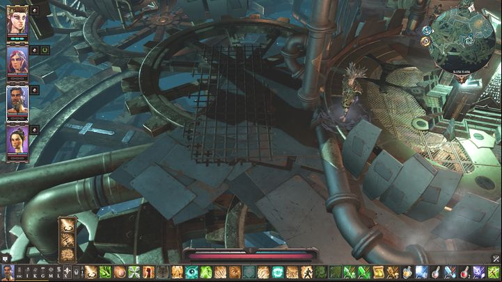 Teleport your team and go to the end of the path - Running Like Clockwork | Nameless Issle - Chapter V - Nameless Isle - Divinity Original Sin 2 Guide