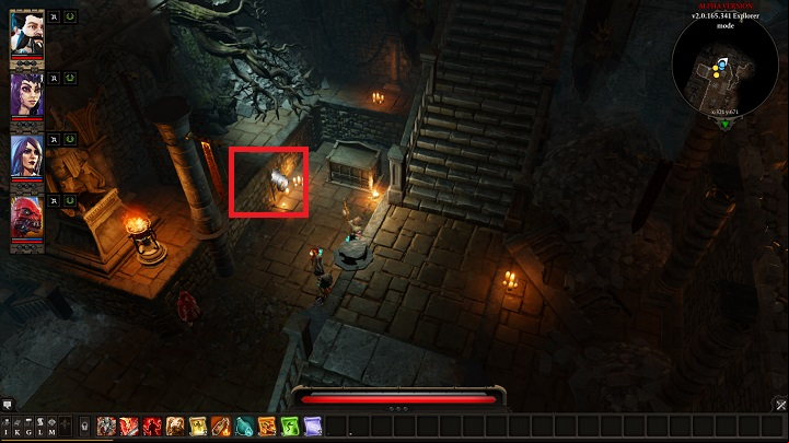 While in Fort Joy Prison, you have to use the secret handle shown in the above screenshot - Withermoores Soul Jar | Act I - Chapter II - Fort Joy - Divinity Original Sin 2 Guide