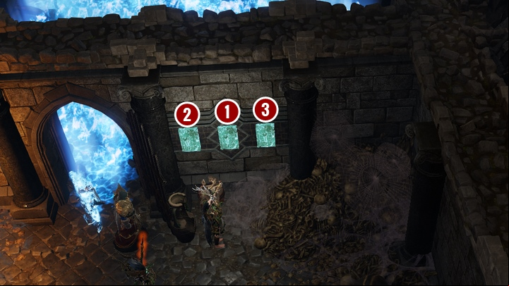 This moves the sarcophagus and reveals a secret age to a room - All In The Family | Reapers Coast - Chapter IV - Reapers Coast - Divinity Original Sin 2 Guide