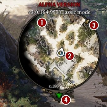 Mini-map is a very useful tool that allows for efficient navigation and locating potential dangers before we can see them on the screen - Game Interface in Divinity Original Sin 2 - Basics - Divinity Original Sin 2 Guide