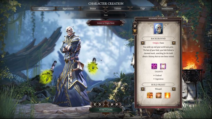 Fane and his default class, Wizard. - Fane in Divinity Original Sin 2 - Characters - Divinity Original Sin 2 Guide