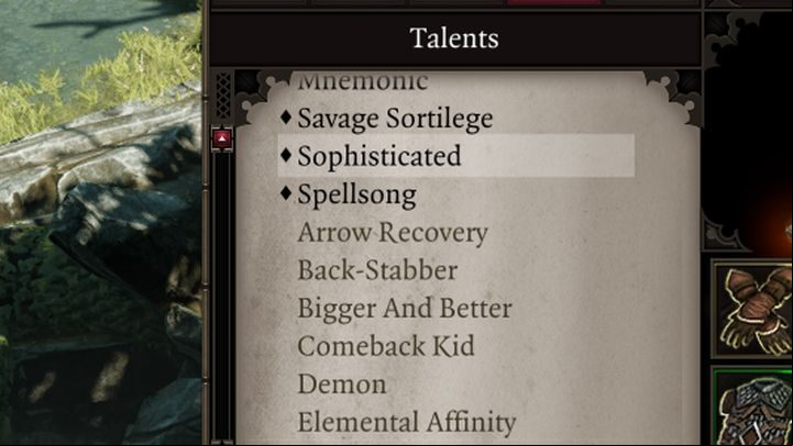 Sophisticated ans Spellsong are two talents only available for the Lizards. - Race talents in Divinity Original Sin 2 - Talents - Divinity Original Sin 2 Guide