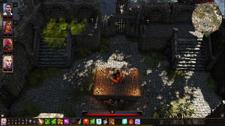 The way to the tower leads through the door under the gargoyle - The Gargoyles Maze | Act 1 - Chapter II - Fort Joy - Divinity Original Sin 2 Guide