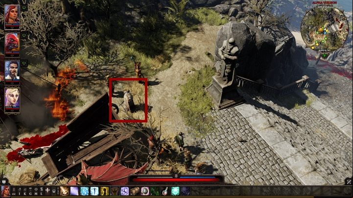 You will find the Seekers right at the entrance - Call To Arms | Act 1 - Chapter II - Fort Joy - Divinity Original Sin 2 Guide