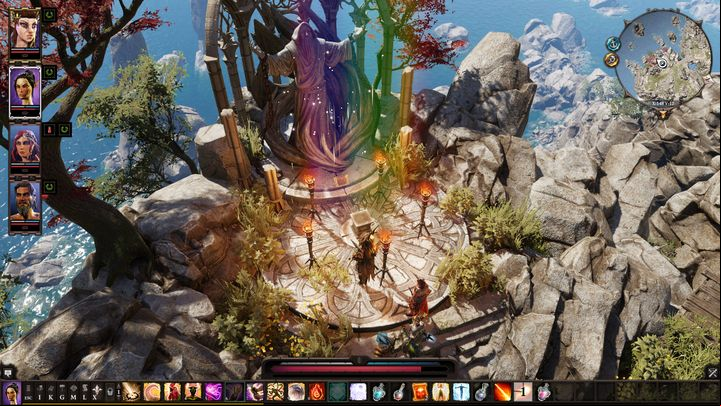 When you lit the torches, you will be able to learn a story of the prophet that is trapped there - Remaining quests | Reapers Coast - Chapter IV - Reapers Coast - Divinity Original Sin 2 Guide