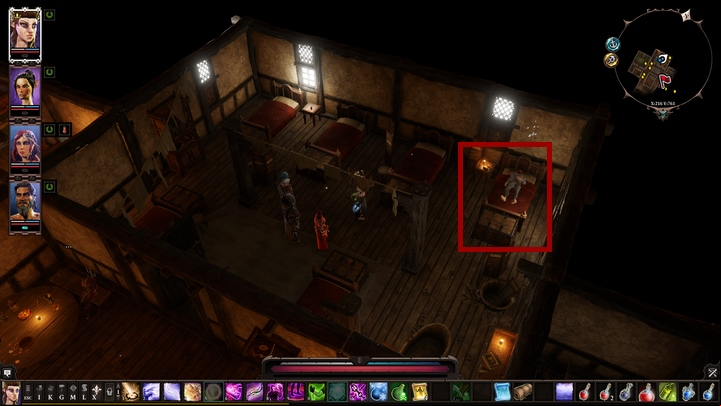 He only mumbles something in his sleep, however, it turns out that he is vulnerable to suggestions - Remaining quests | Reapers Coast - Chapter IV - Reapers Coast - Divinity Original Sin 2 Guide