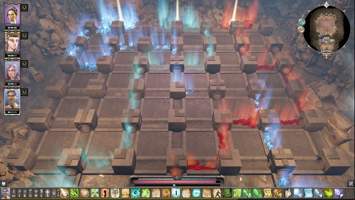 After creating the paths, you must use Bless on blood that you dropped on the grate - Hammerfall quest | Arx - Chapter VI - Arx - Divinity Original Sin 2 Guide