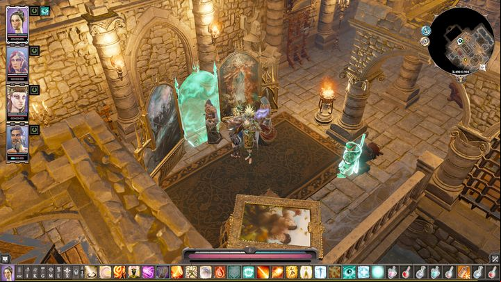 Then, you must interact with the empty space in the triptych and place the Unusual Painting - The Vault Of Linder Kemm quest | Arx - Chapter VI - Arx - Divinity Original Sin 2 Guide