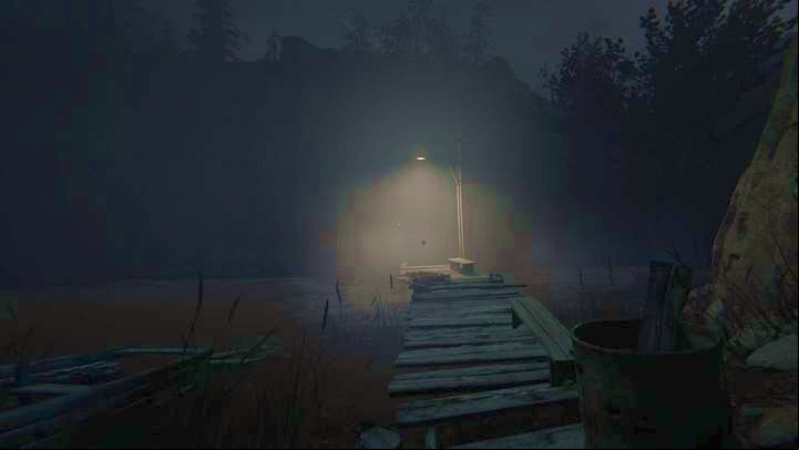 The only available path leads to the right, through the open gate - The Fields | Genesis | Walkthrough - Genesis - Outlast 2 Game Guide
