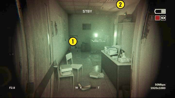 The picture will collapse and you will be taken to the emergency exit - Inner Demon | Genesis | Walkthrough - Genesis - Outlast 2 Game Guide